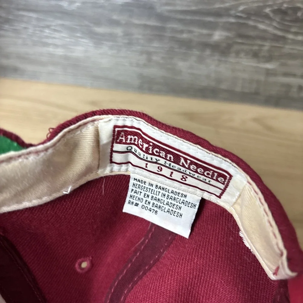 Vintage USC Trojans Hat Cap Snap Back Script NCAA Football American Needle
